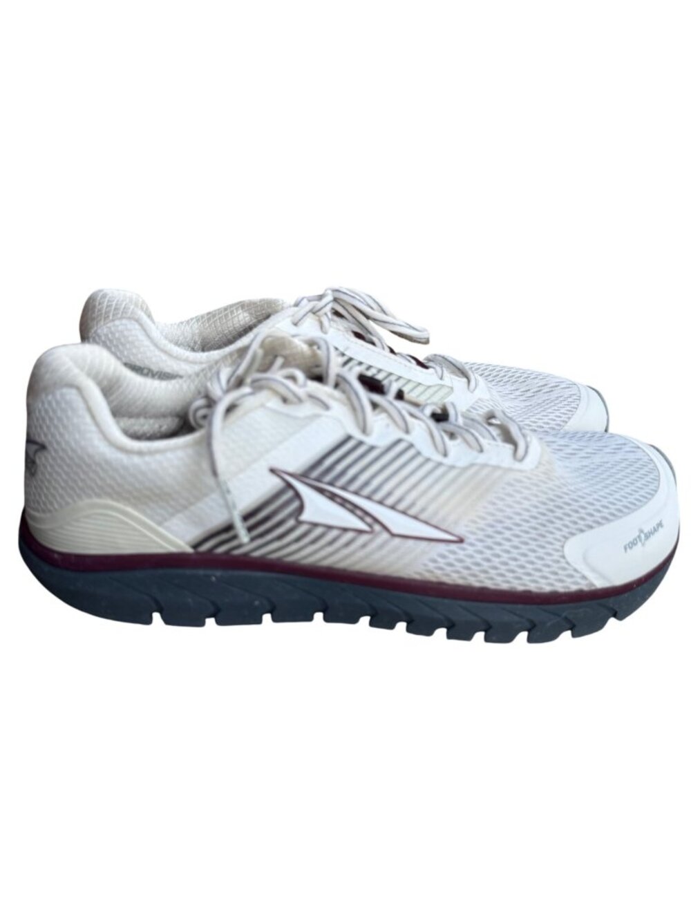 Altra Provision 4 Women's Size 10 Running Shoes White Burgundy